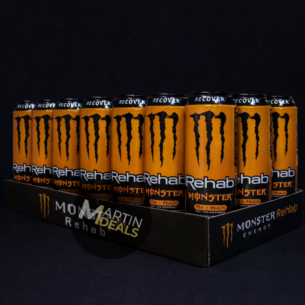 Monster Rehab - Tea + Peach 12x500ml pack