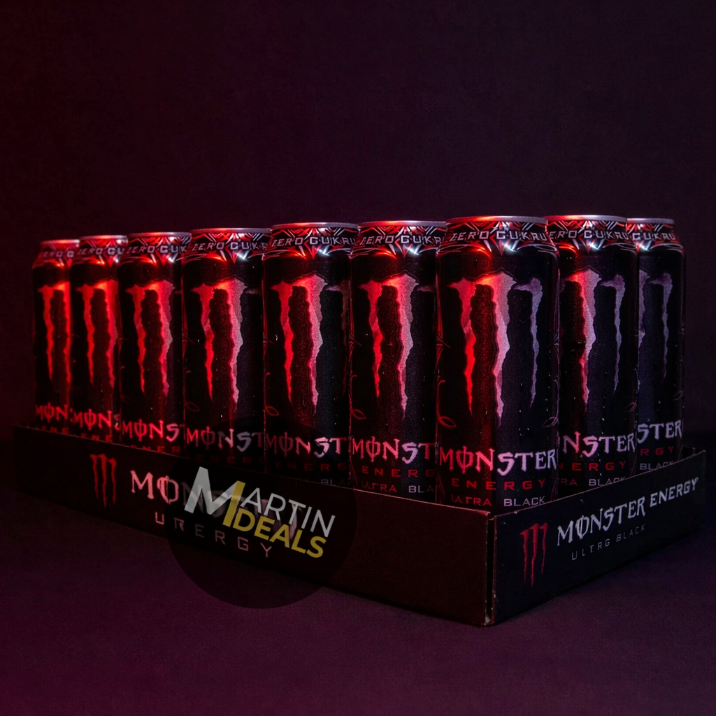 Monster Energy - Ultra Black 12x500ml pack