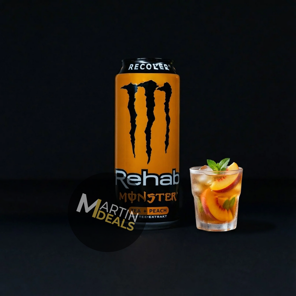 Monster Rehab - Tea + Peach 12x500ml pack