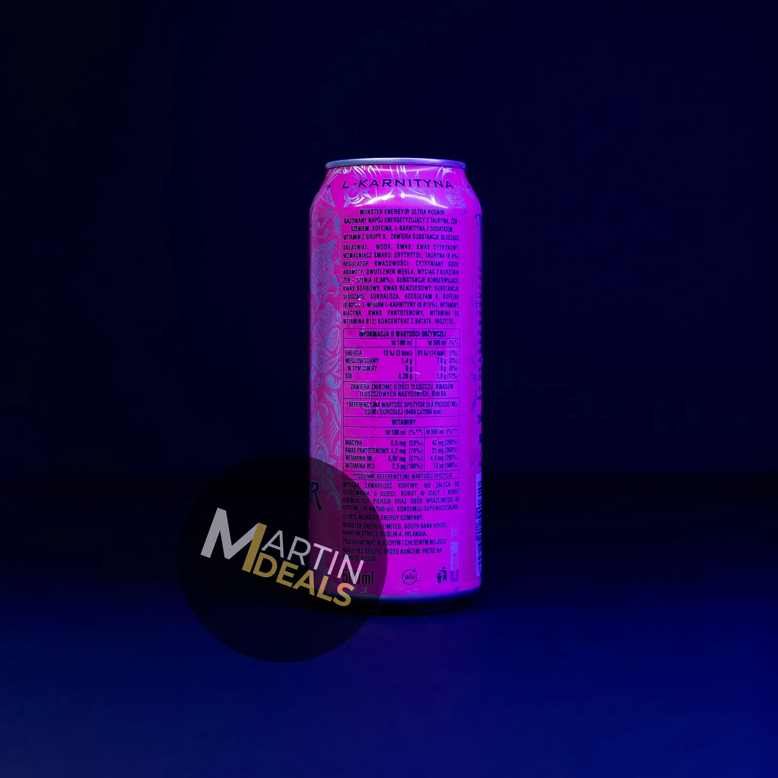 Monster Energy - Ultra Rosa