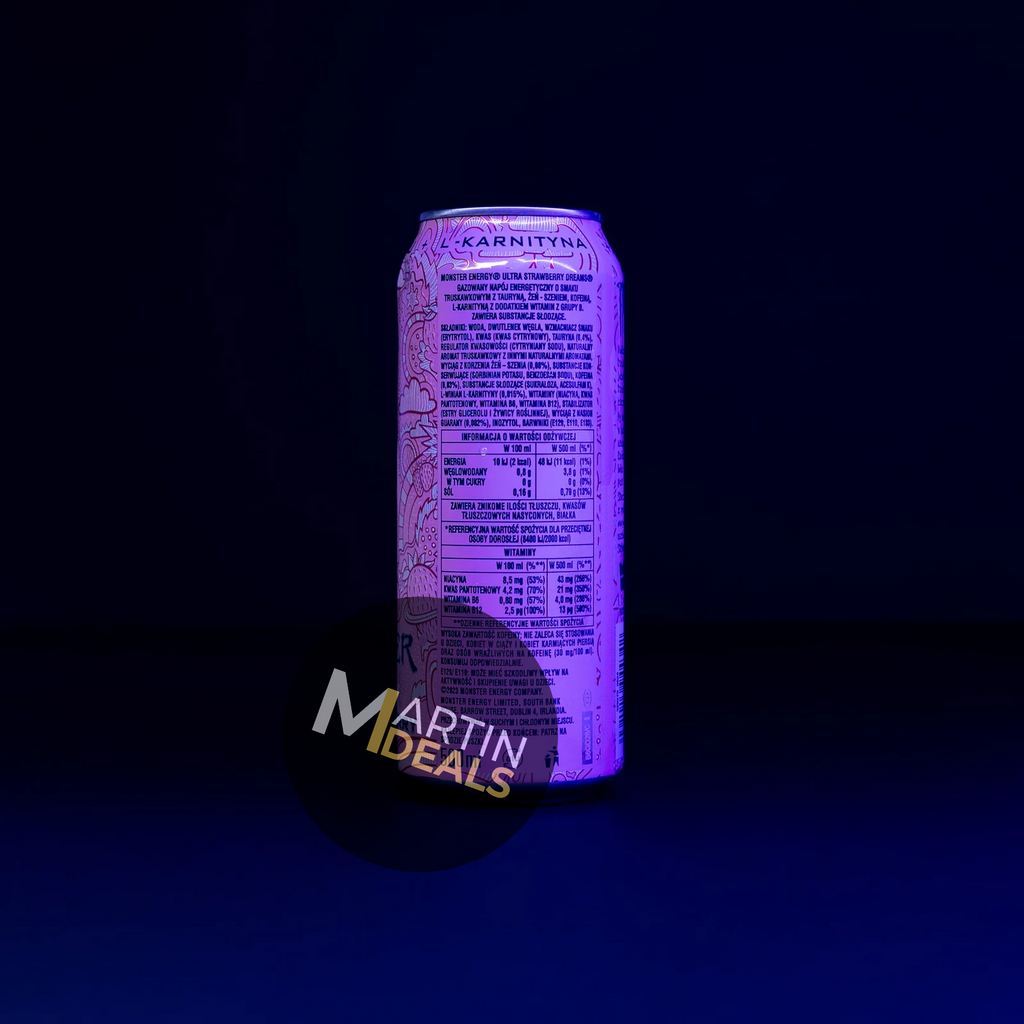 Monster Energy Drink - Ultra Strawberry Dreams Zero 500ml