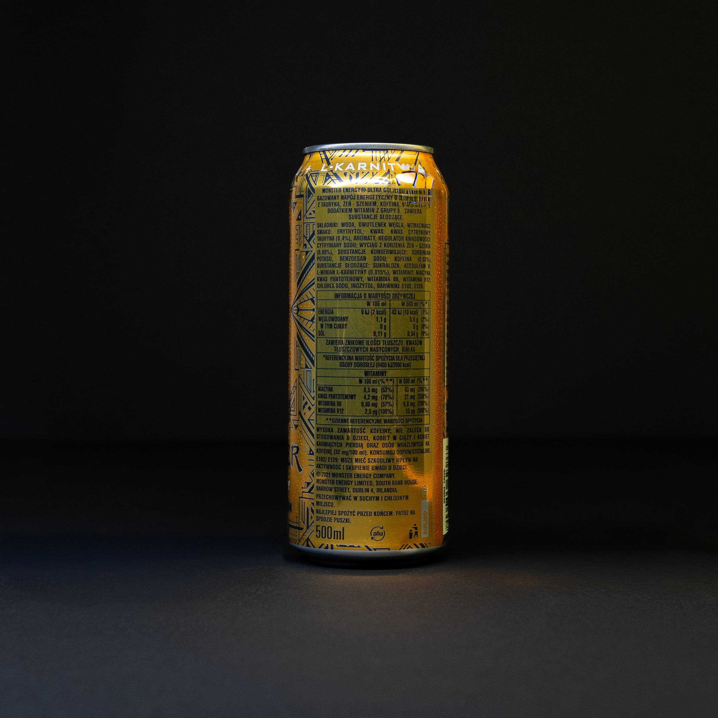 Monster Energy - Ultra Golden Pineapple