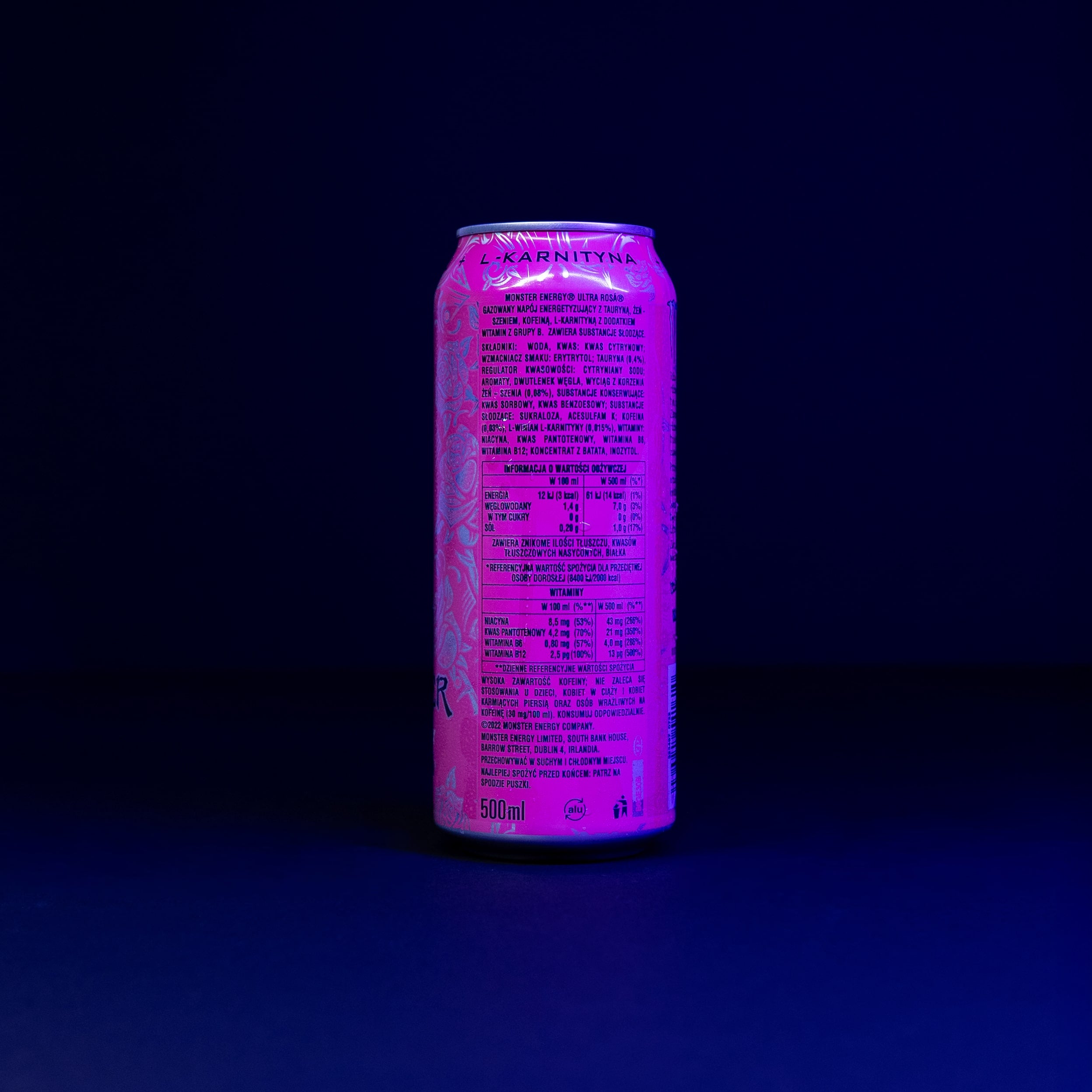 Monster Energy - Ultra Rosa