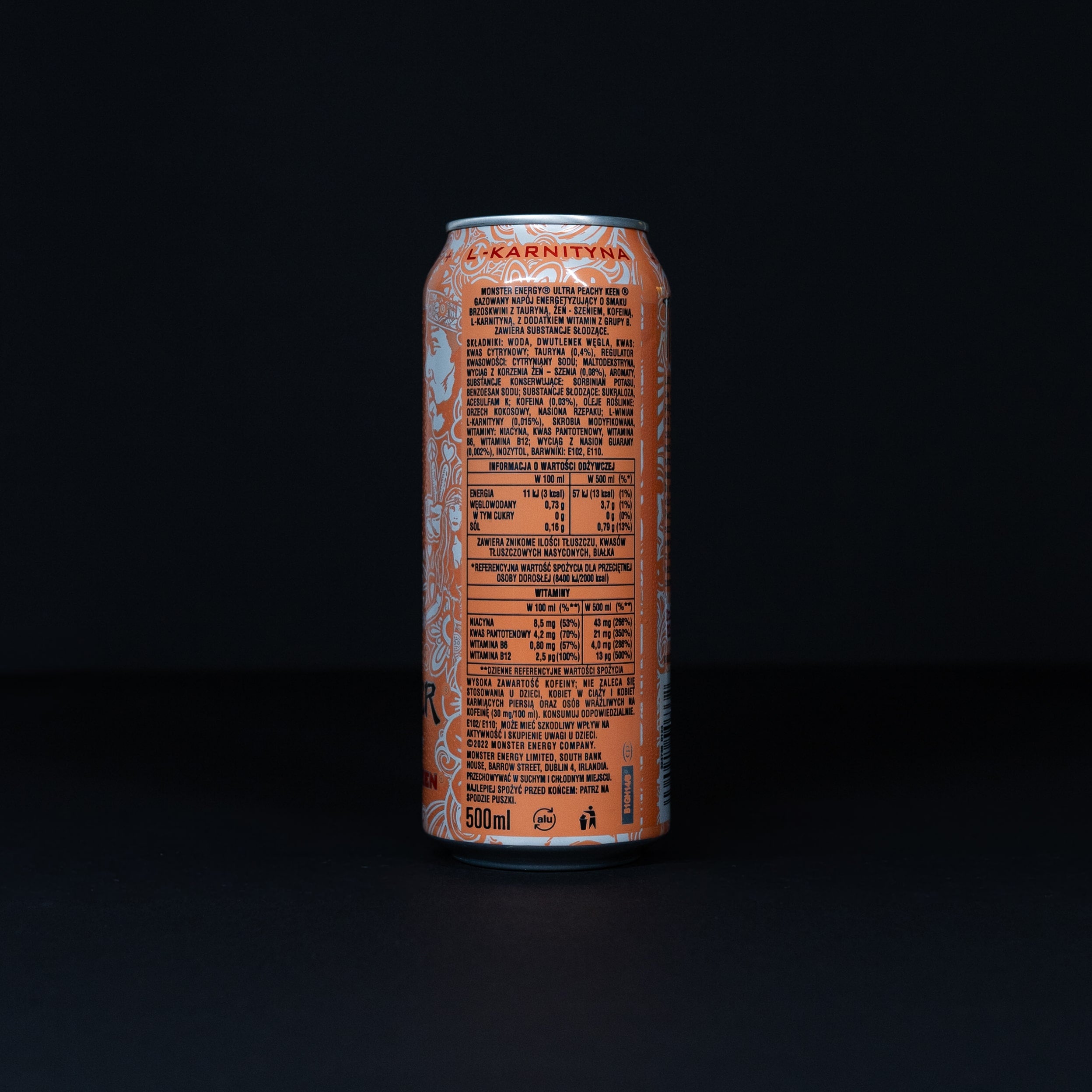 Monster Energy - Ultra Peachy Keen