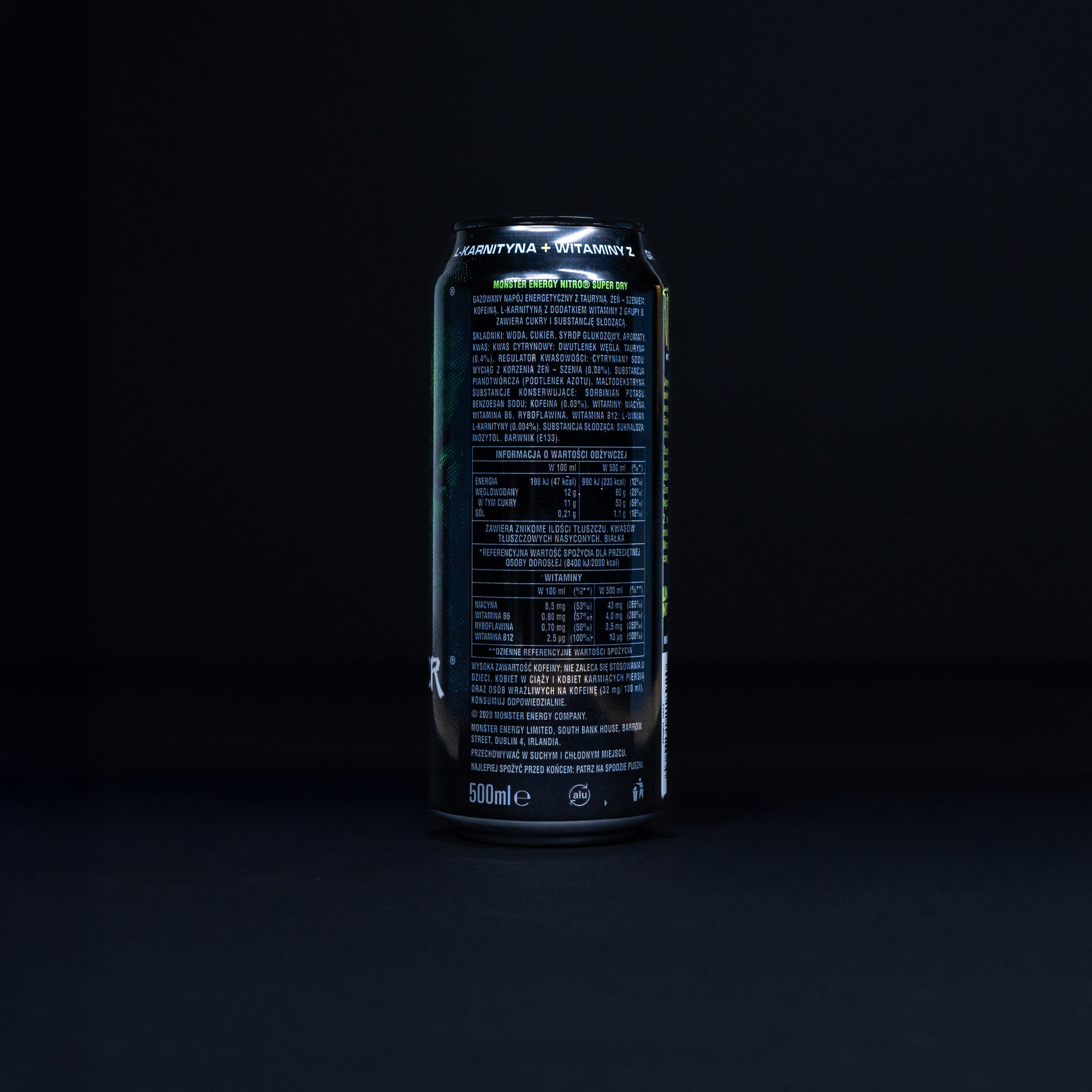 Monster Energy Nitro - Super Dry