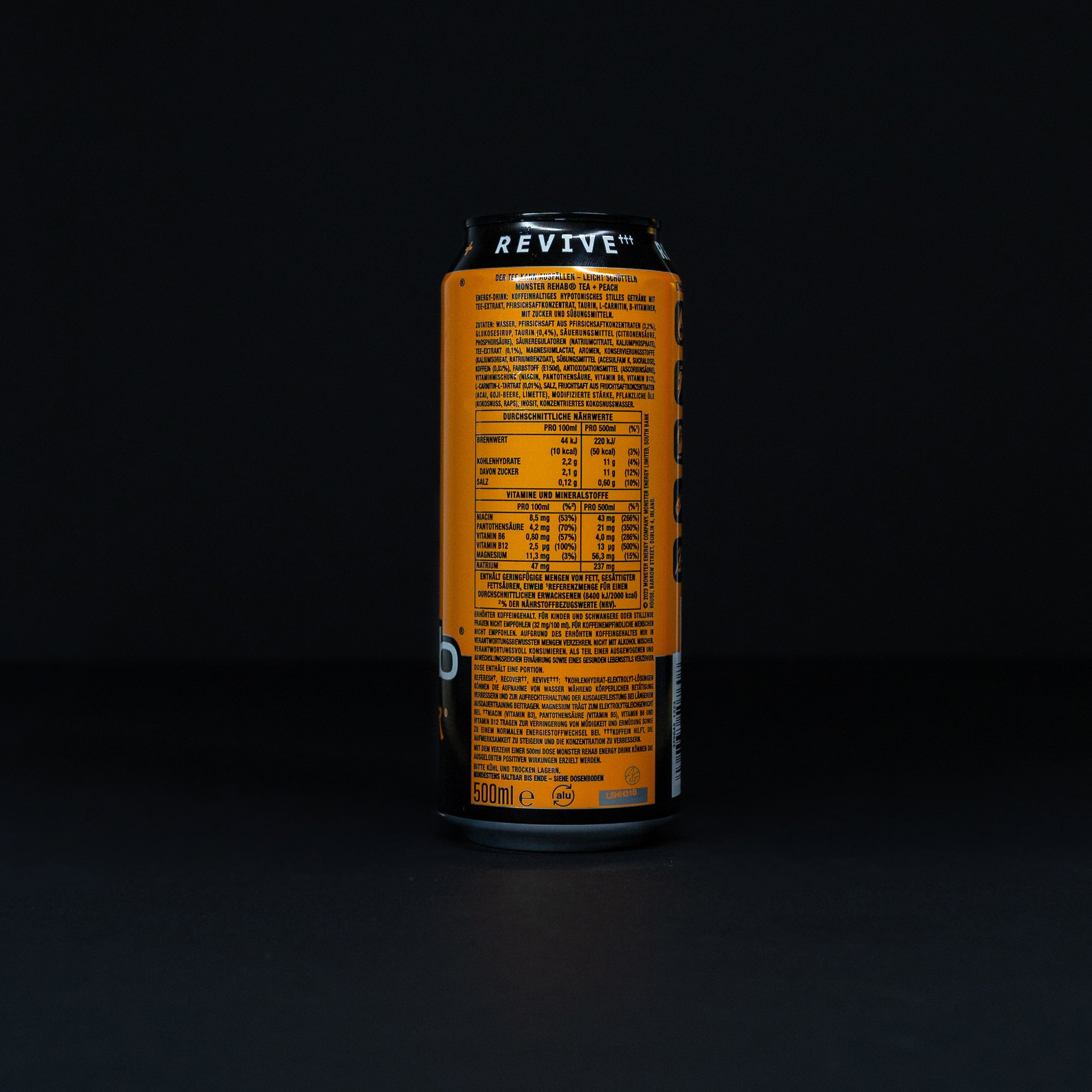 Monster Rehab - Tea + Peach